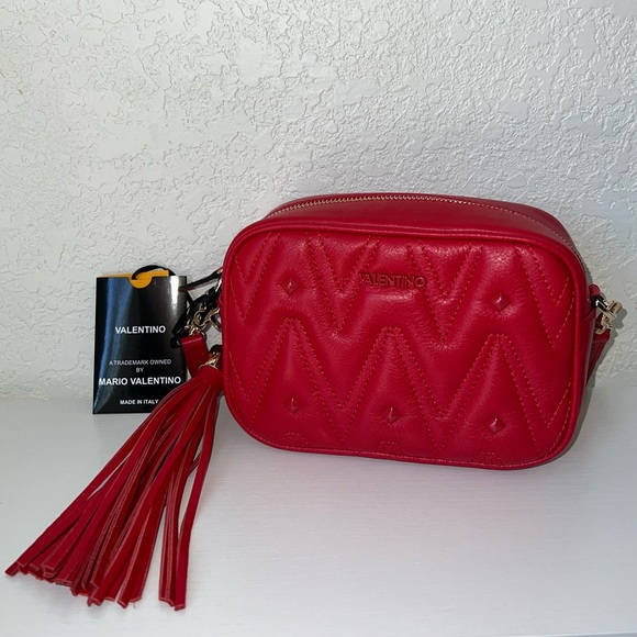 Valentino By Mario Valentino Handbags - ❤️‍🔥Valentino Mario Valentino Amel Diamond Leather Crossbody